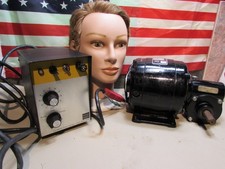 ESTATE* VINTAGE BODINE ELECTRIC MOTOR -w/SPEED CONTROL & DIRECTION CHANGE ~VIDEO