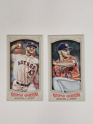 2016 Gypsy Queen SP Image Variation Mini Lance McCullers Jr White/Orange Jersey