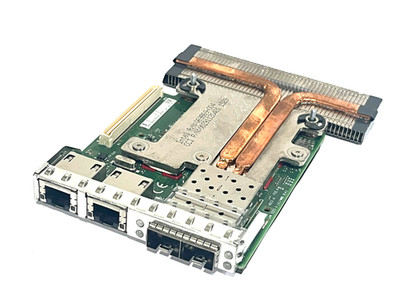 C63DV Dell Intel X520 I350 4 Ports 2x 10Gb SFP+ 2x 1Gb RJ45 Daughter Card 0C63DV