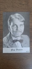 Original Vintage Signed Photograph Greg Francis Big Band Music