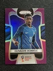2018 Prizm World Cup Ousmane Dembele SP Purple RC Card /99 Ballon d’Or Winner