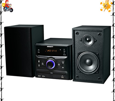 Hi-Fi System, Stereo Shelf System for Home with Bluetooth, CD Player,FM