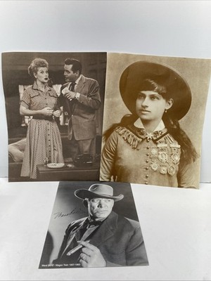 Vintage Photos Of I Love Lucy, Ward Bond & Annie Oakley