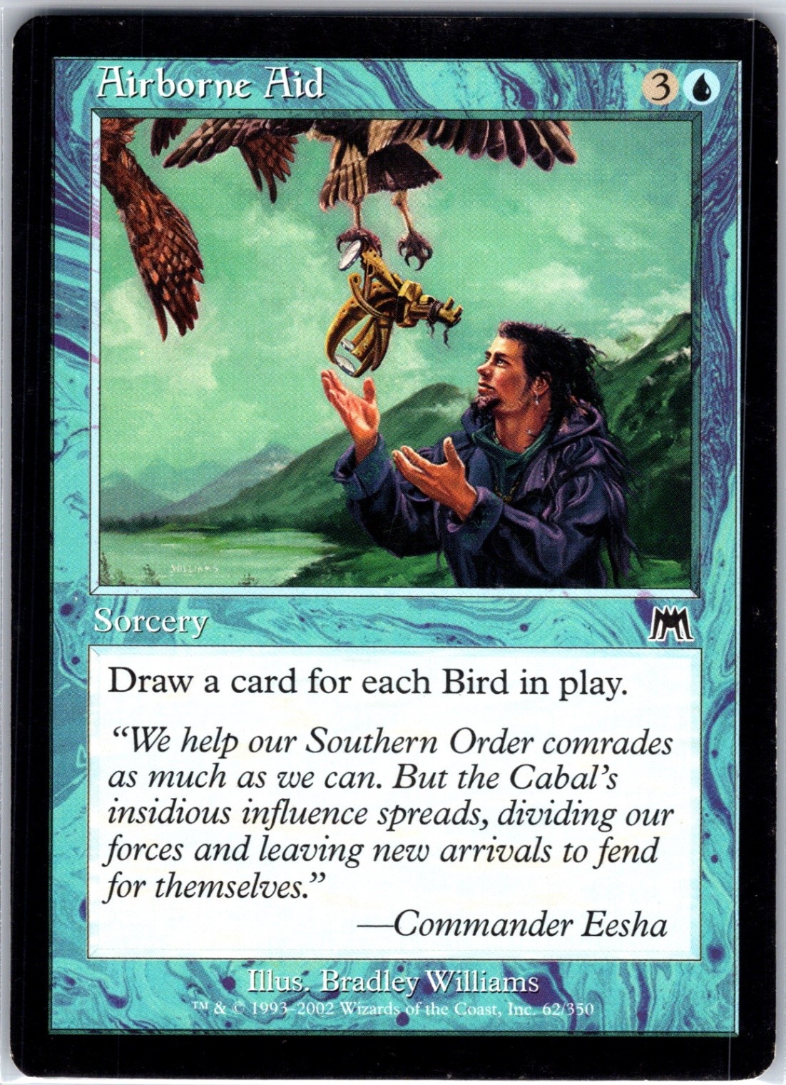 Airborne Aid 62 C Onslaught Magic the Gathering MTG LP