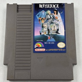 Beetlejuice (Nintendo Entertainment System, 1991) NES, w/ Dust Sleeve, TESTED