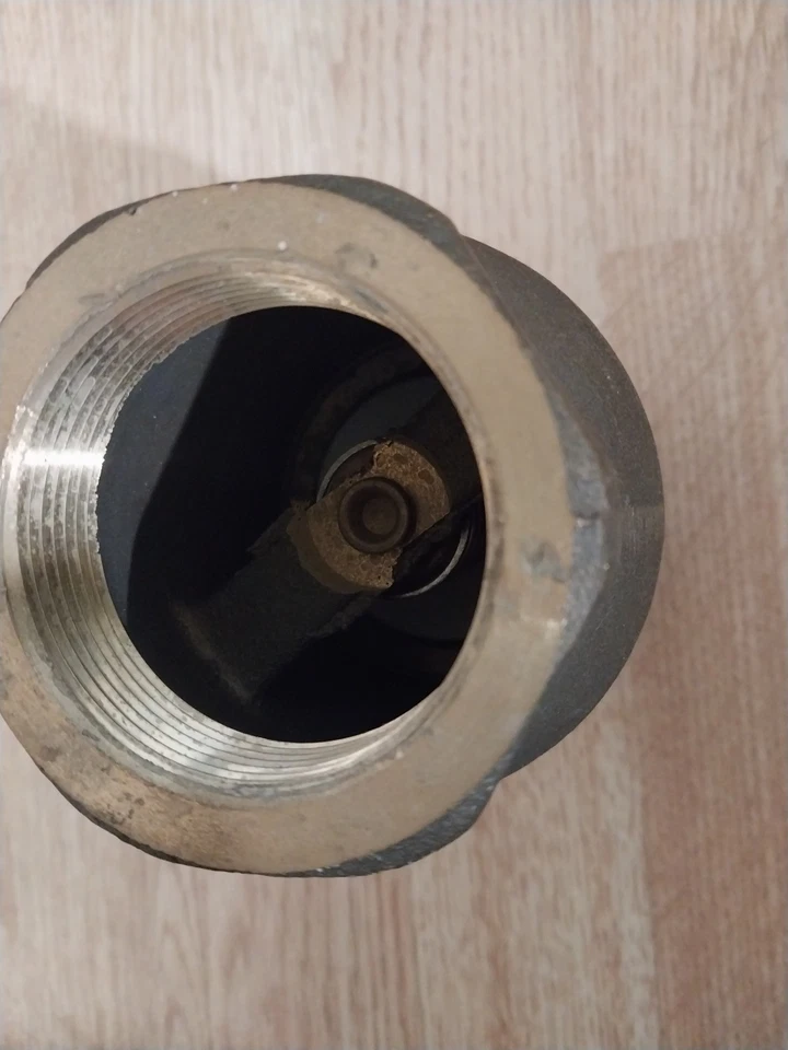 Válvula de retención de resorte de cono de bola de bronce Fnpt Apollo Valves 6110801 2" Foto 4 de 4