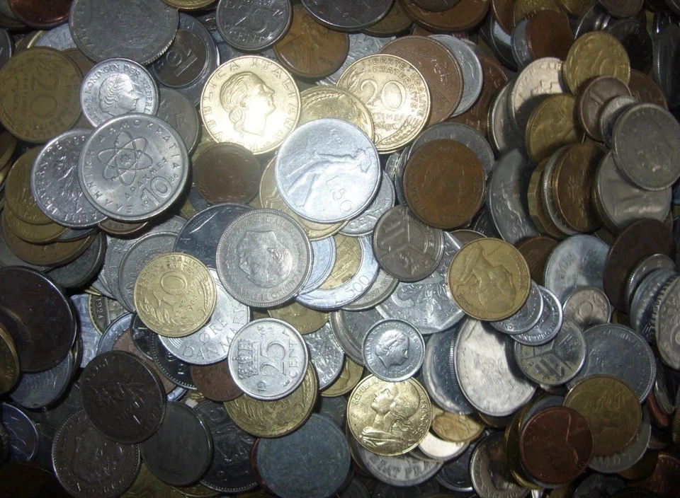 🔥 lot of 100 world mixed coins - Image 2 of 3