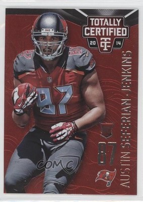 2014 Totally Certified Platinum Red 46/100 Austin Seferian-Jenkins Rookie RC 0j6