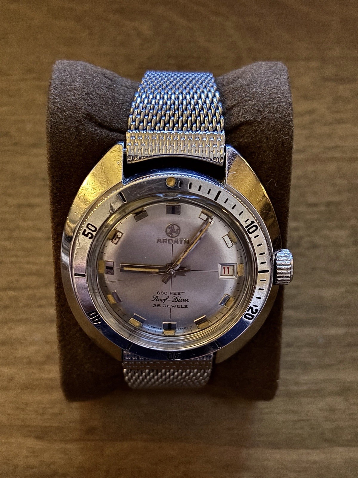 Very Rare Vintage Ardath Reef Diver 660 Automatic ETA 2452 Cal. image 2