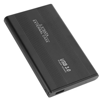 2.5in HDD Box External Case USB 3.0 Super Speed Mobile Hard Disk Drive NEW