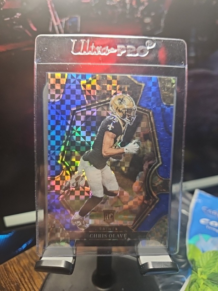 2022 Panini Select Premier Level Blue Prizm43/149 Chris Olave #170 11ds