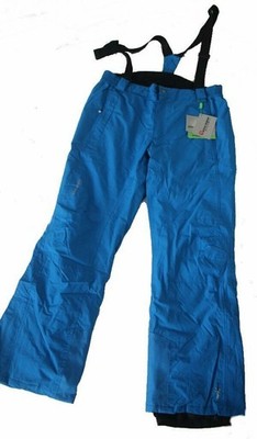 S6 HERREN SNOWBOARDHOSE SKIHOSE BLAU DYNAFUNC WHITE SEASON TRÄGER Gr. 54  NEU