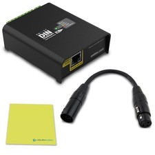 Enttec 71030 DIN Ethergate POE Dual Universe Ethernet to Dual DMX RDM..-OPEN BOX