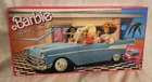 Mattel Barbie 57 Chevy Convertible Toy Car 1989 Coolest Car in Town, Turquoise