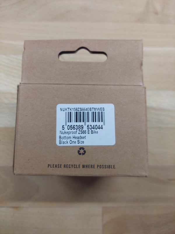 Original Nukeproof ZS66 Ebike Lower Headset For 1.5" Steerer