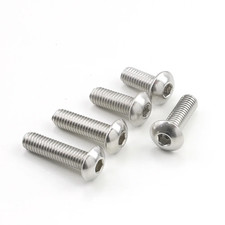 ISO7380 Stainless Steel Button Head Allen Screws M2-M8 Hex Socket Bolts Set