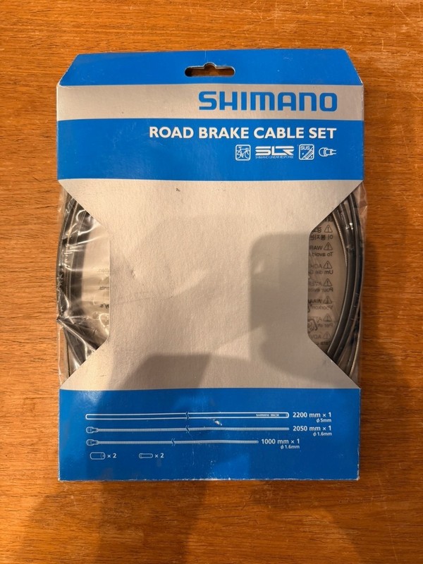 Shimano Road Brake Cable Set - Black (Y80098019)