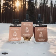 Bath & Body Works Merry Cookie Wallflowers Refill, 3-Pack, 0.8 oz Each