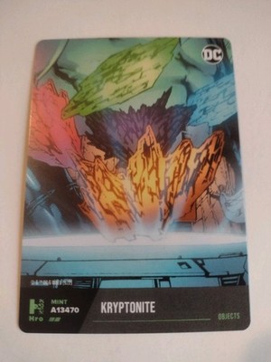 2022 DC Chapter 2 Kryptonite Objects Pack Fresh #A13470