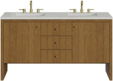 James Martin Vanities 435-V60D-3LDL Hudson 60