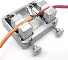 Welding Soldering Station Ceramic Wire Clamp Bracket Worktable Retaining Clip US