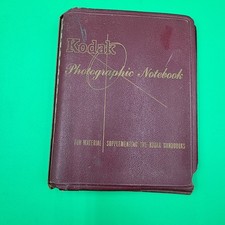 Vintage Kodak Photographic Notebook Material Supplementing the Kodak Handbooks