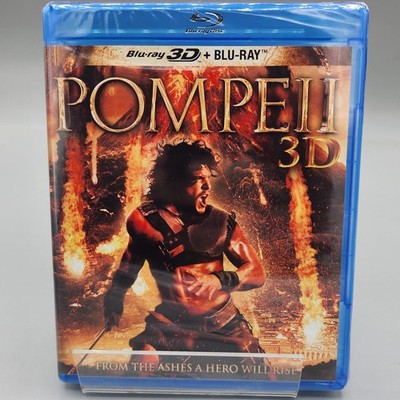 Pompeii 3D + 2D (2014) Blu ray Brand New   Action Adventure