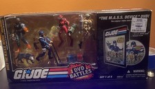 Hasbro G.I. Joe Action 25th Ann. DVD Battles The M.A.S.S. Device Set 1 Of 5