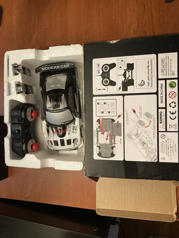 Nuevo Drift King Superior Coche Triple Radiocontrolado Drift Car con Control Remoto Foto 3 de 3