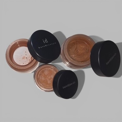 Bare Minerals 3pc Lot Face Color Loose Powder - Warmth - 0.02oz-0.06oz Each (x3)