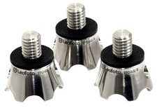 Leofoto TFC-S38-US Set of 3 Rock Claws 3/8" Thread Stainless Steel Tripod Feet