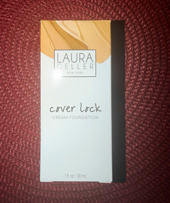 Laura Geller Cover Lock Cream Foundation, Cream Formula, 1 fl oz / 30 mL Tan