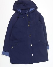 Isle Women&rsquo;s Blue Hooded Jacket, Size 12, Casual Wear
