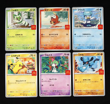 pokemon trading collectable card card game McDonald's Happy Meal Complete set