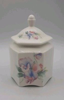 Vintage Aynsley Fine Bone China Little Sweetheart Ginger Jar Lidded Pot England