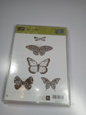 Set of 5 Stampin' Up -Best of Butterflies-EUC
