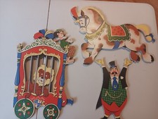 1954 The Dolly Toy Co. Children's Bedroom Wall Hangings