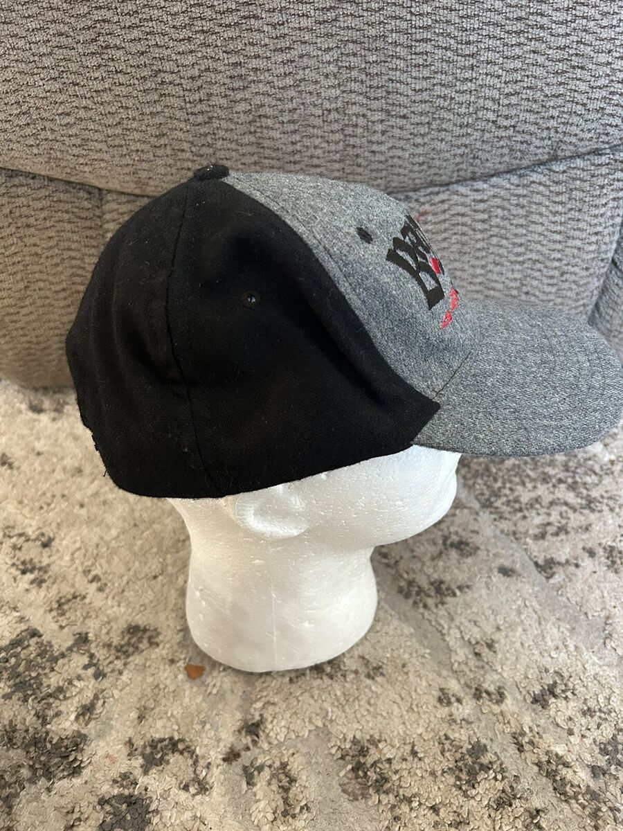 Vintage Bad Boy Club Hat Cap Wool Made In USA SnapBack Black