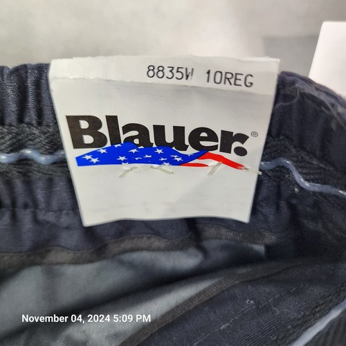 Pantalones azules para mujer 10R tácticos patrulla azul policía seguridad carga dobladillo crudo nuevos - Imagen 8 de 8