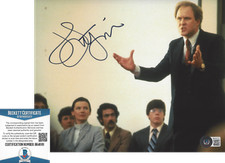 JOHN LITHGOW SIGNED 'FOOTLOOSE' 8x10 MOVIE PHOTO ACTOR BECKETT COA BAS 