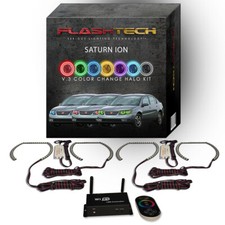 Rgb Multi Color Led Halo Kit With Wifi App For 2003-2007 Saturn Ion Headlights