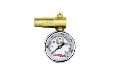 ACCU-GAGE  by Milton  Shrader Valve Bike Tire Pressure Gauge with Bleed Valve