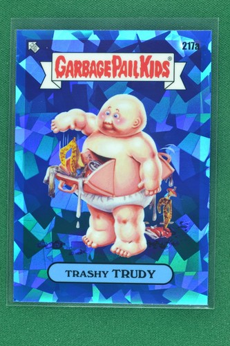 Trashy TRUDY [Red] #217a Garbage Pail Kids 2023 Sapphire card