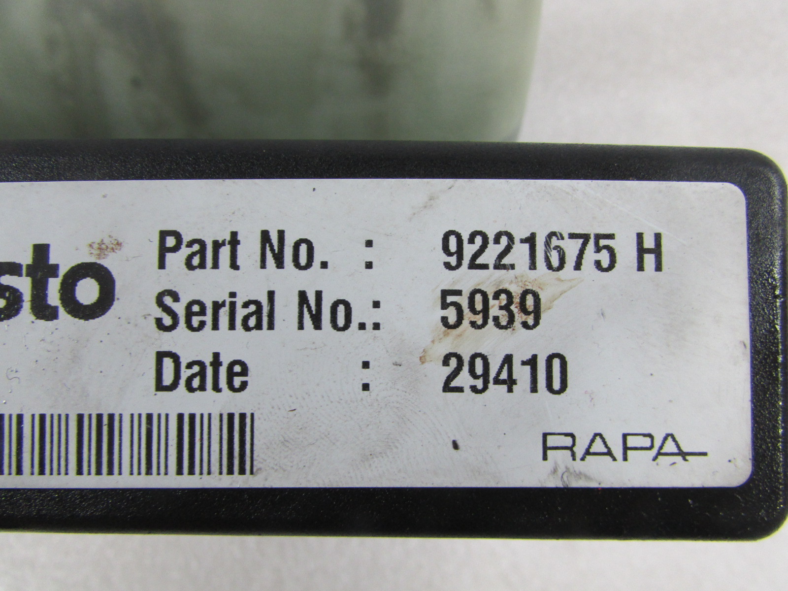 Ferrari California, Convertible Top Hydraulic Pump, Used, P/N 81307700