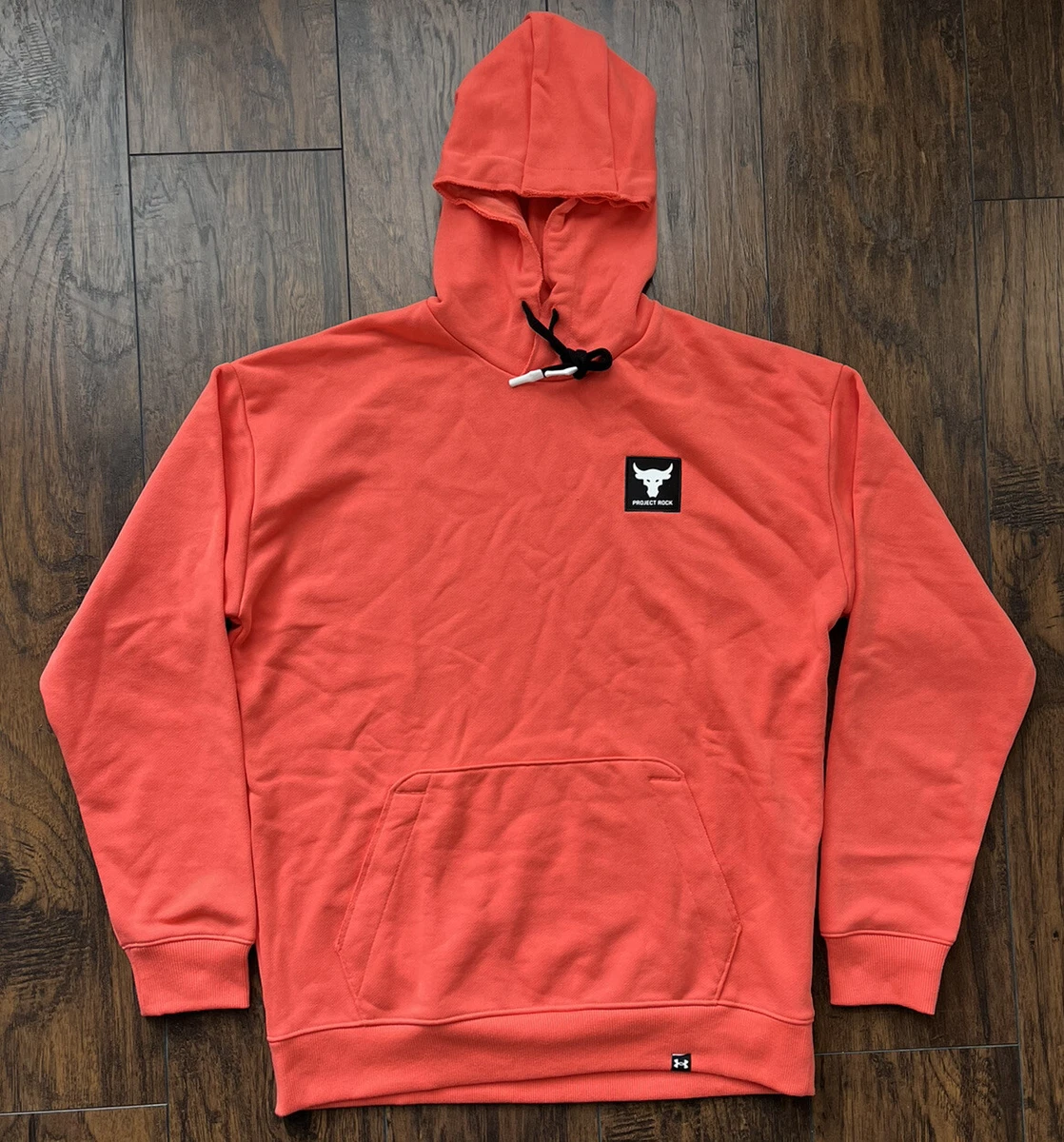 Project rock red hoodie new arrivals