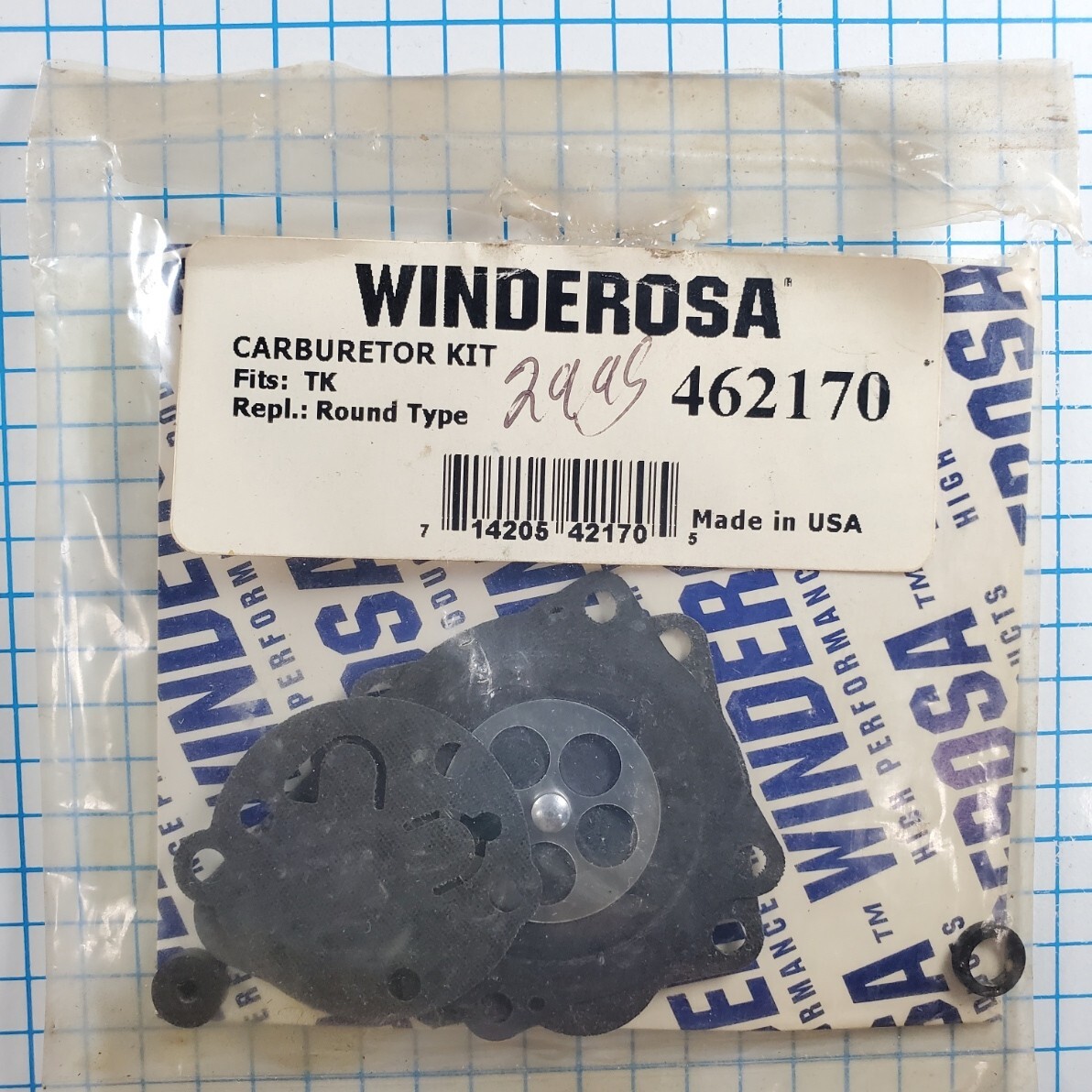 ＭＡＳ＠ＴＫ Winderosa Carburetor Kit PN 462120 Fits TK Kawasaki A98064