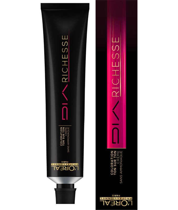 6/6N L'oreal Pro DIA Richesse Demi-Permanent Tone-on-Tone Creme Hair Color  Dye (Ammonia-Free)