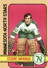 1972-73 Topps #104 Cesare Maniago Minnesota North Stars