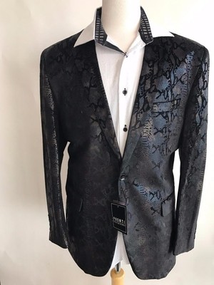 snake print mens jacket