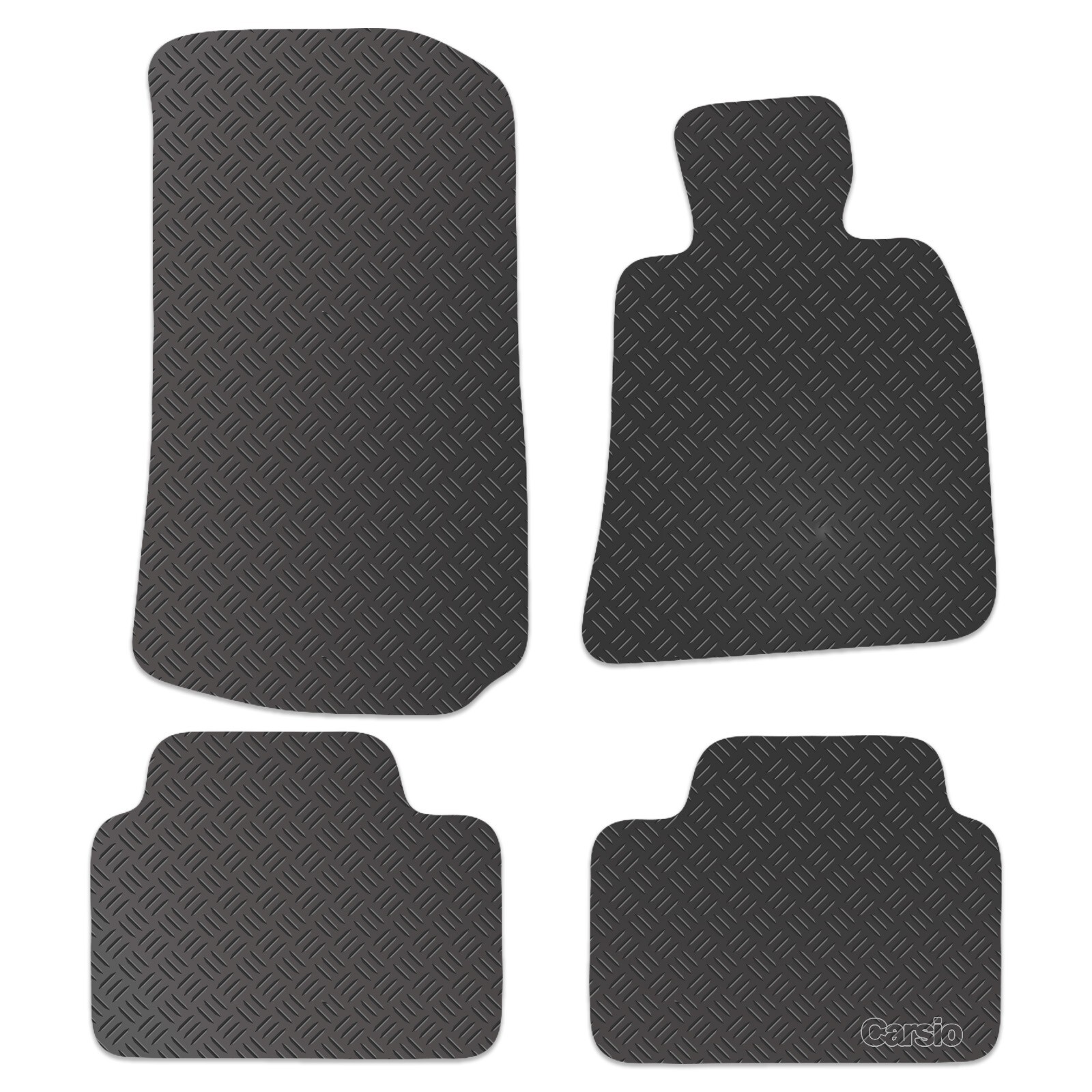 Carsio Tailored Rubber Car Floor Mats FOR BMW 3 Series 2019+ Onwards